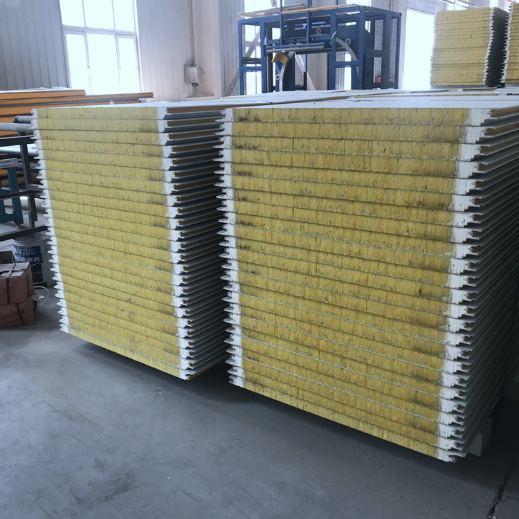 Polyurethane edge sealing glass fiber cotton sandwich panel